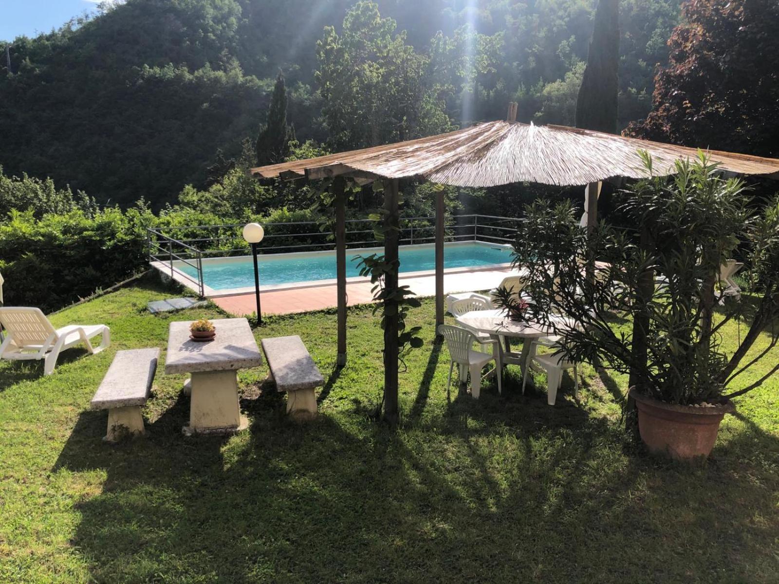 La Vecchia Canonica Fivizzano Bagian luar foto